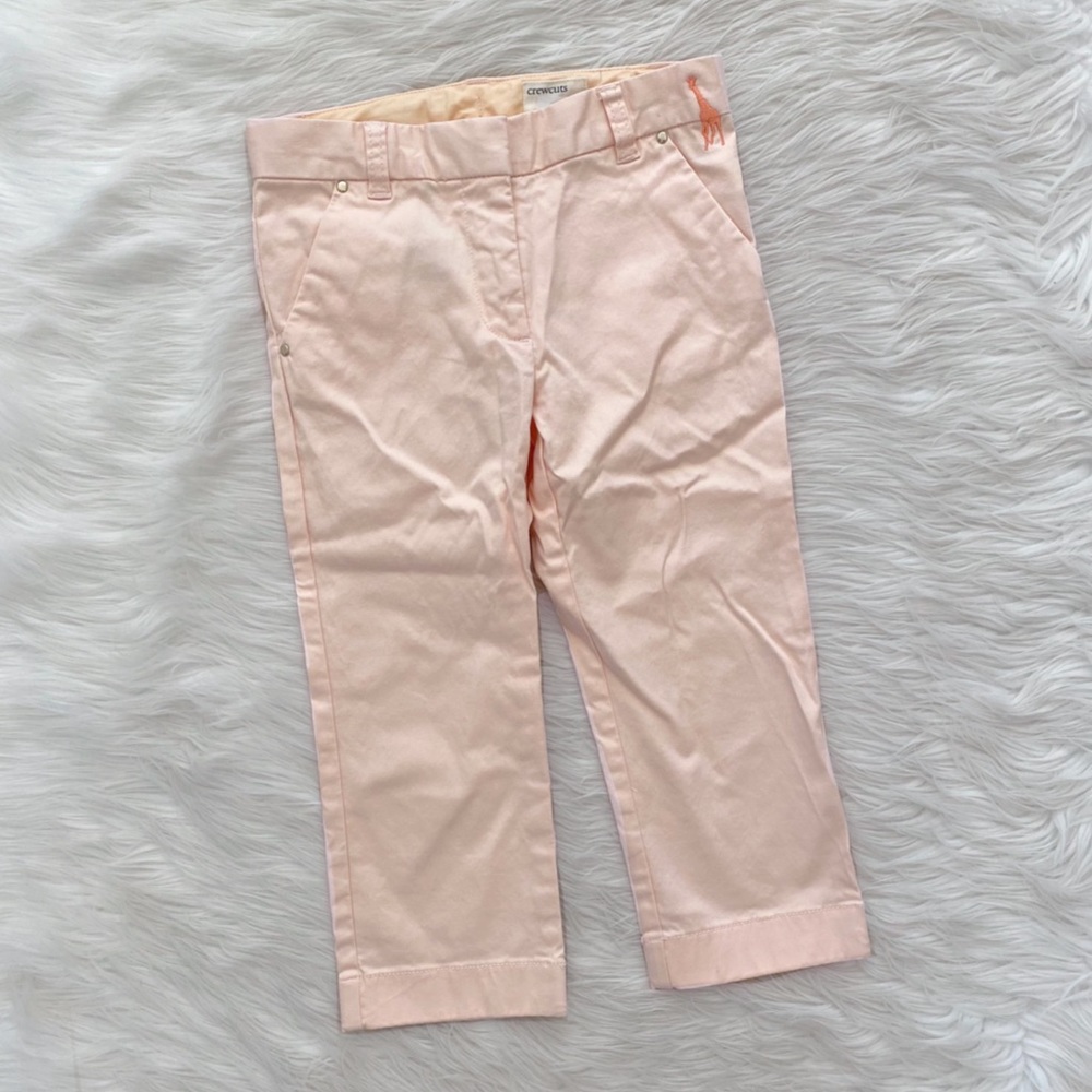 J. Crew Crewcuts Peach Orange Chino Pants
